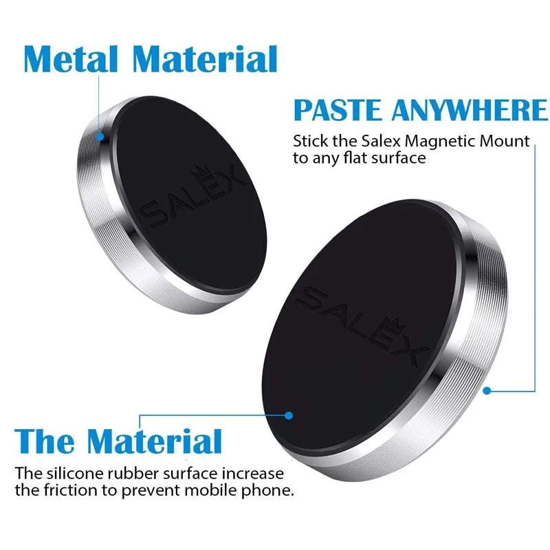 Universal Magnetic Dashboard and Wall Phone Mount Holder