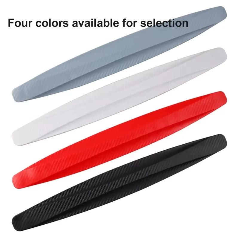 2pcs Anti-Collision Car Bumper Protector Strips