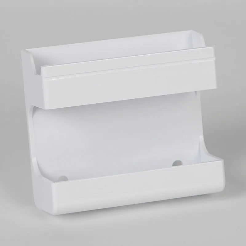 Wall-Mounted Remote Control and Phone Holder