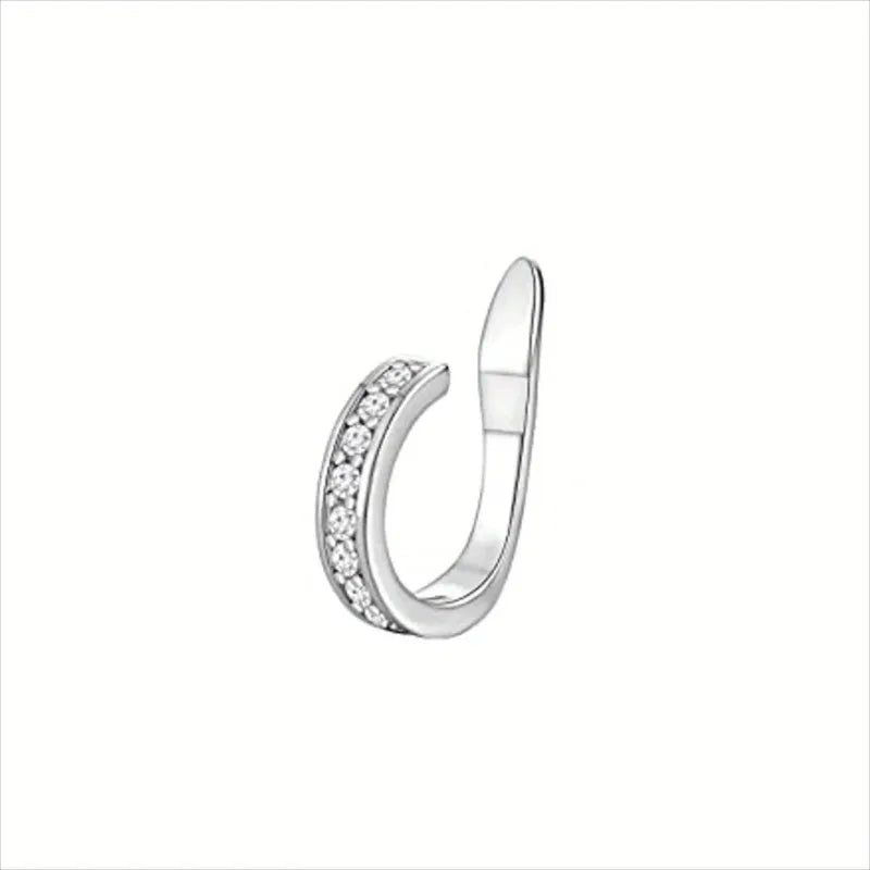 EVISPOL Metal Leaf Ear Cuff Non-Piercing Cartilage Clip-On Earring