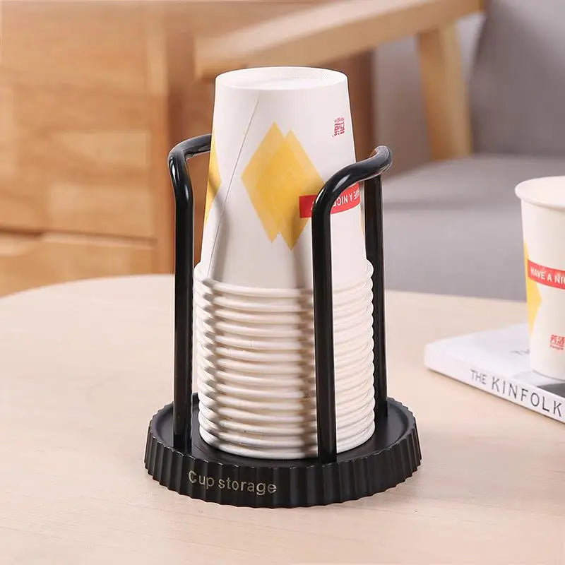 Desktop Disposable Paper Cup Storage Rack