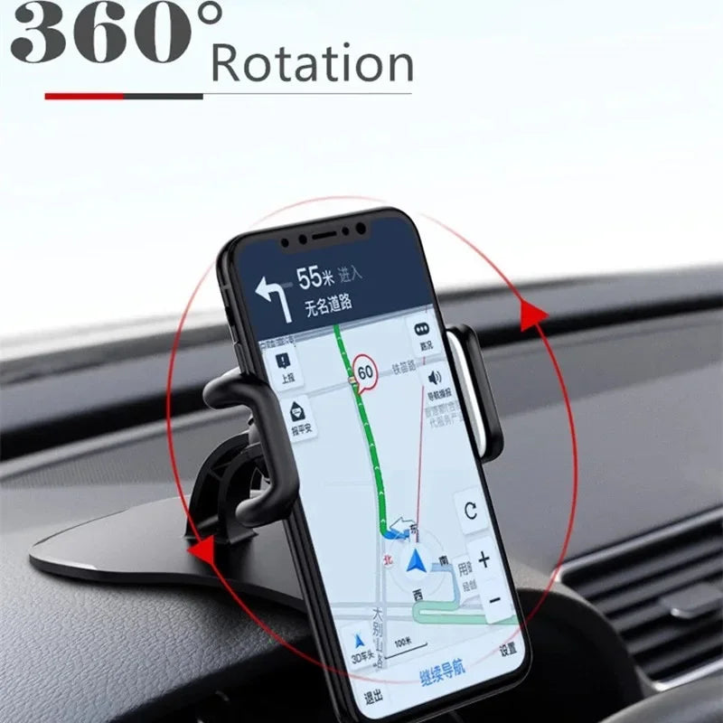 360° Rotatable Universal Car Dashboard Phone Holder