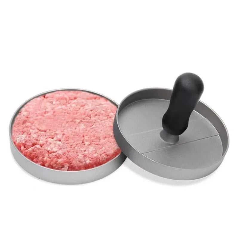 Aluminum Hamburger Patty Maker and Burger Press