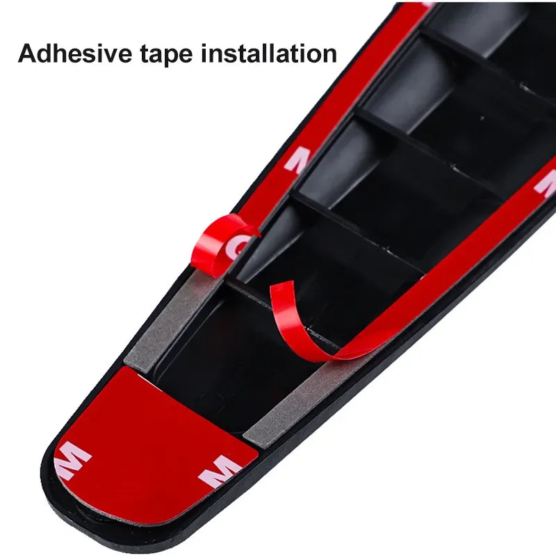 2pcs Anti-Collision Car Bumper Protector Strips