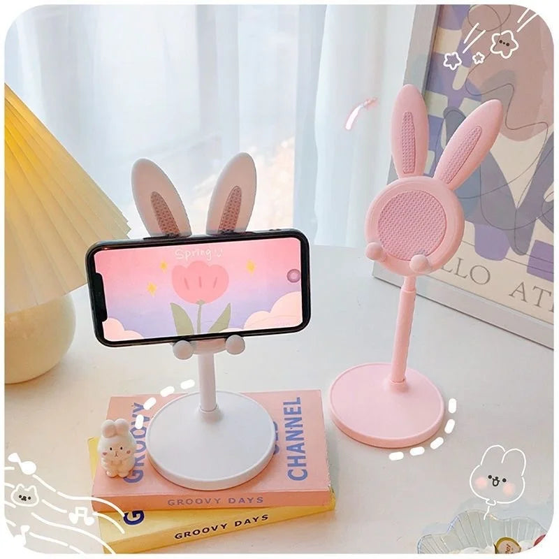 Adjustable Rabbit Desktop Mobile Phone Stand