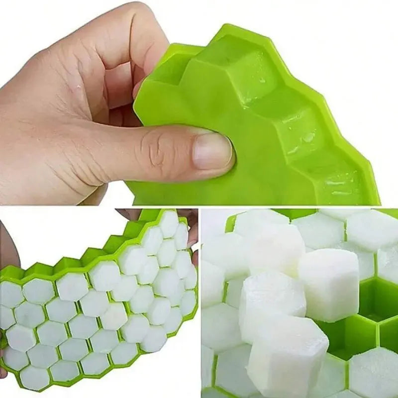 Honeycomb 37-Lattice Ice Cube Tray Maker