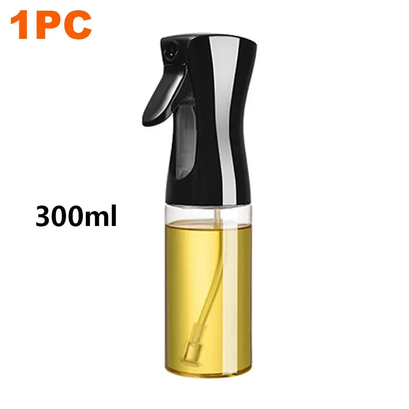 Oil Spray Bottle for Cooking and BBQ - 200/300/500ml Plastic Sprayer
