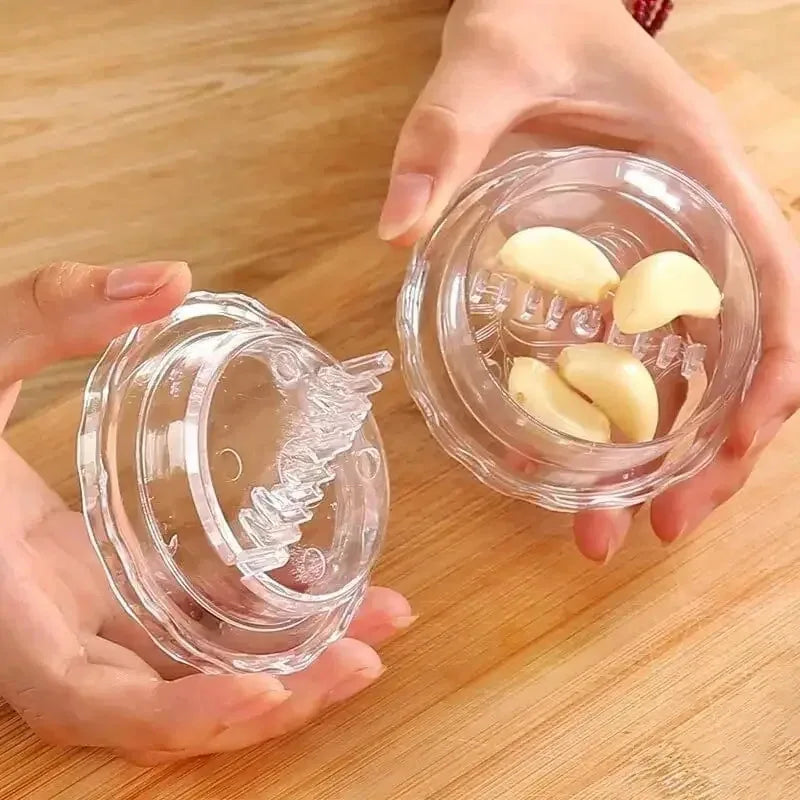 Manual Garlic Press and Roll Crusher Chopper