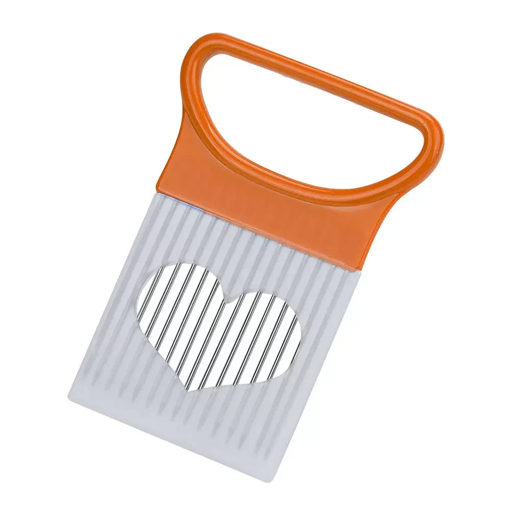 Stainless Steel Onion Slicer and Holder Tool