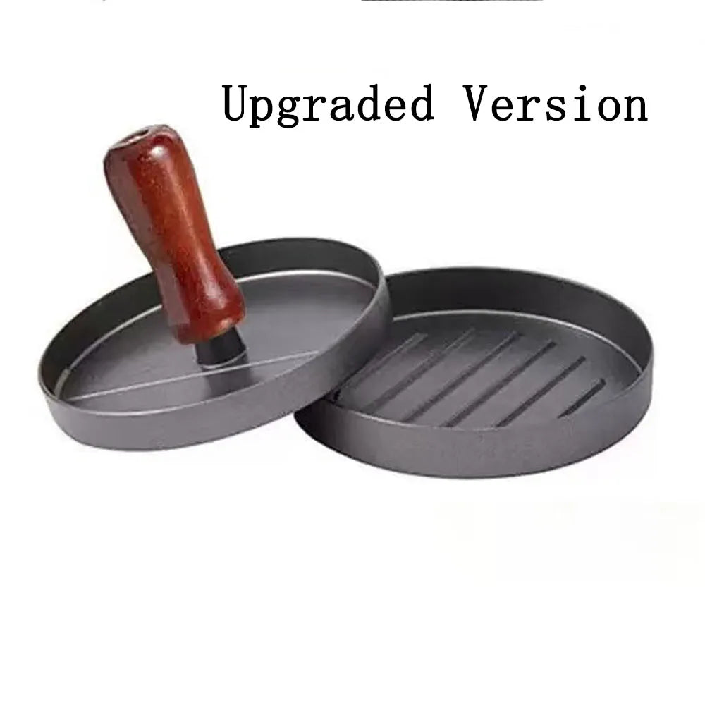 Aluminum Hamburger Patty Maker and Burger Press