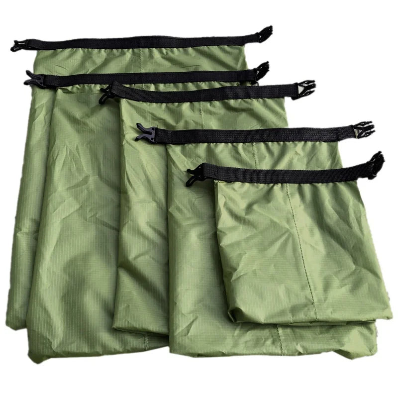 5-Piece Waterproof Dry Bag Set for Outdoor Water Sports