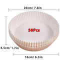 Disposable Non-Stick Round Air Fryer Paper Liners