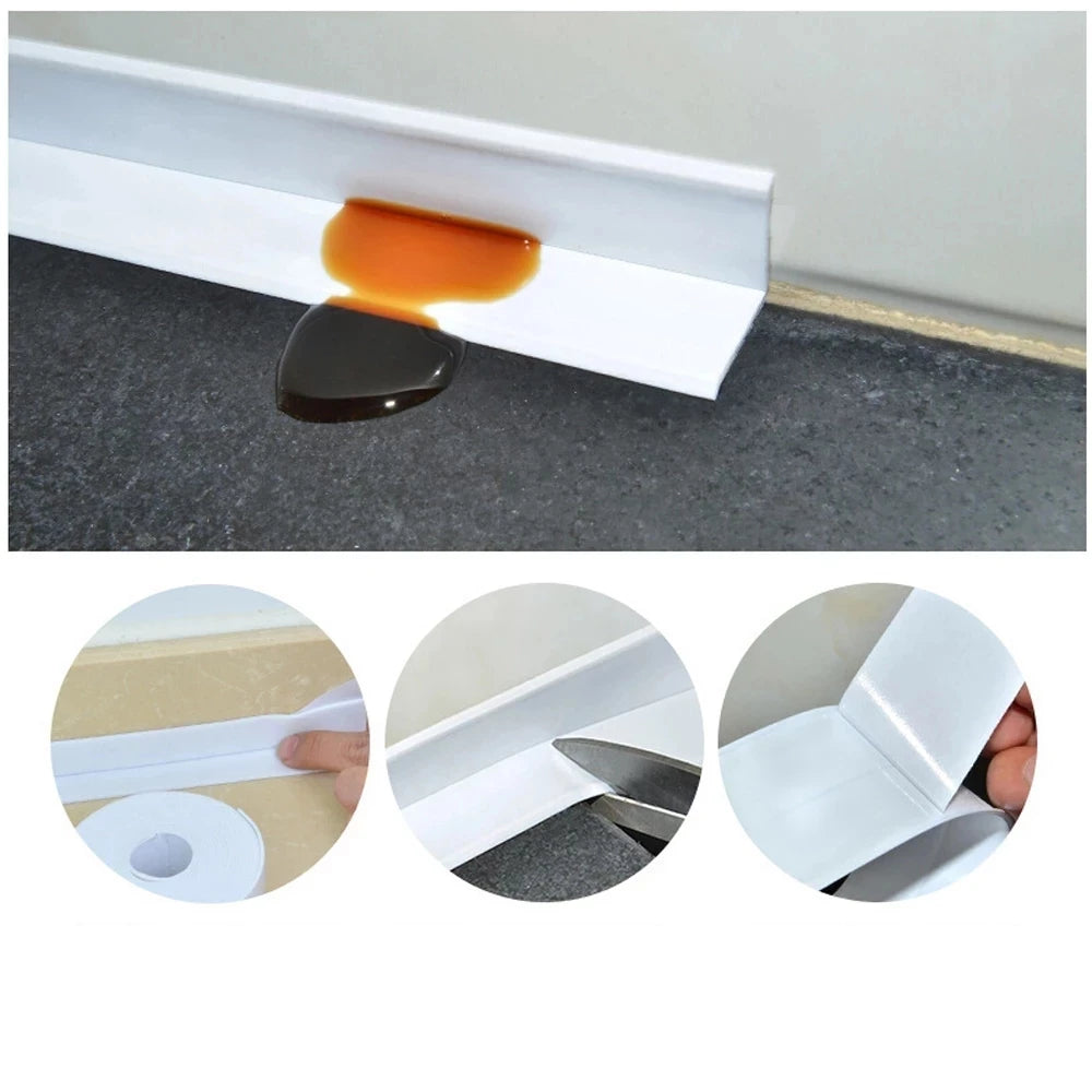 Waterproof PVC Adhesive Sealing Tape for Kitchen and Bathroom Sink Edges