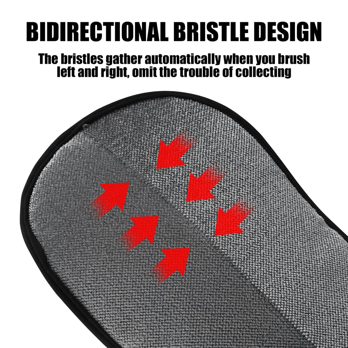 Reusable Double-Sided Static Pet Hair Removal and Grooming Gloves