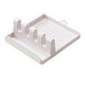 Non-slip Plastic Kitchen Spatula and Spoon Rest Organizer