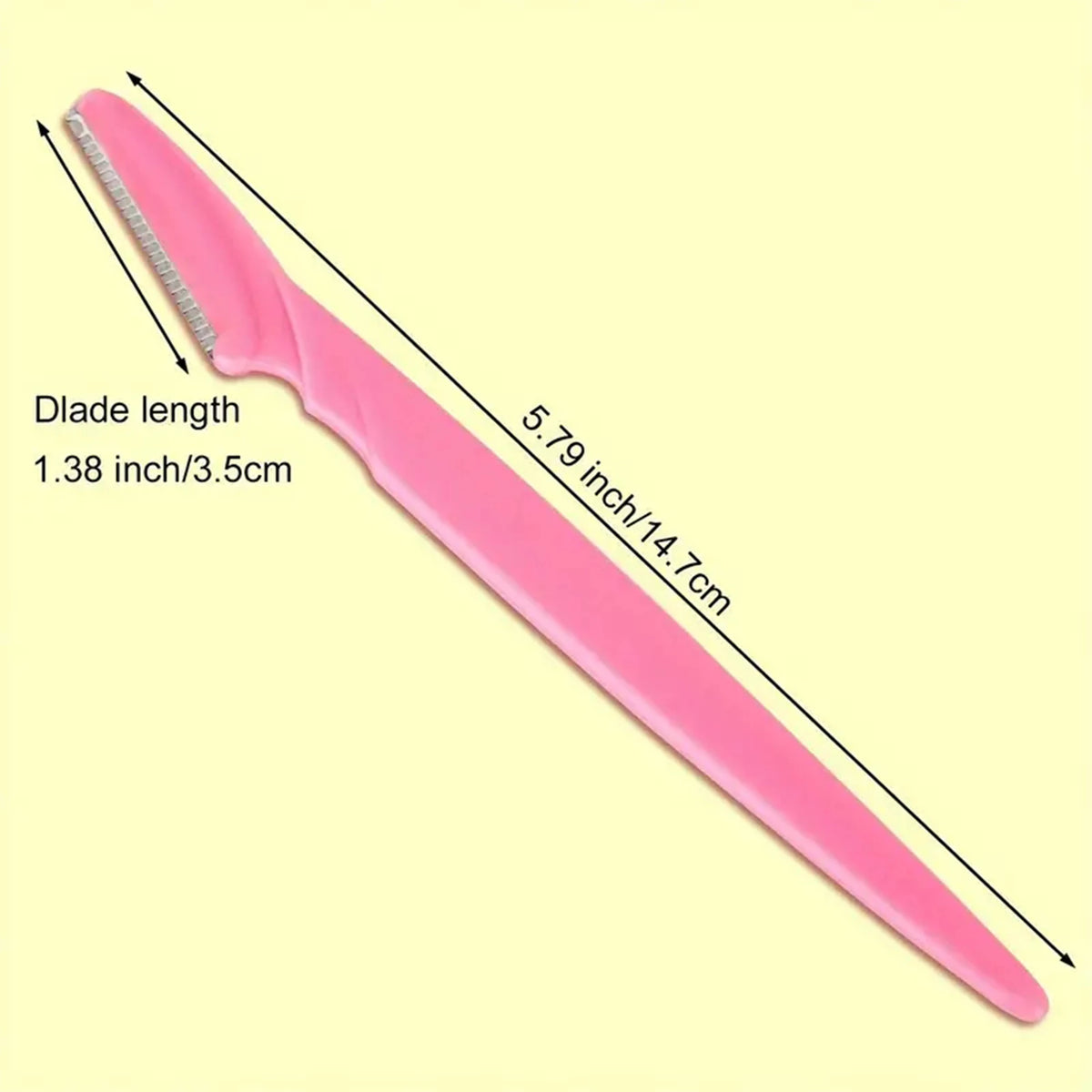 Eyebrow and Face Razor with Protective Cover for Men and Women