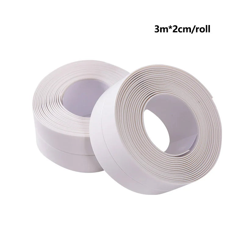Waterproof PVC Adhesive Sealing Tape for Kitchen and Bathroom Sink Edges