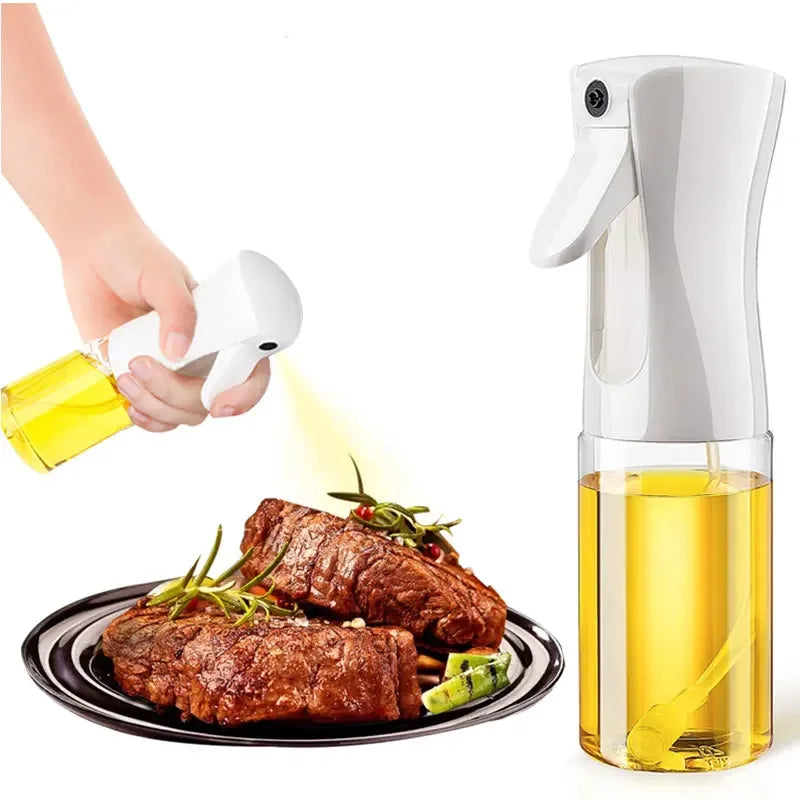 Oil Spray Bottle for Cooking and BBQ - 200/300/500ml Plastic Sprayer