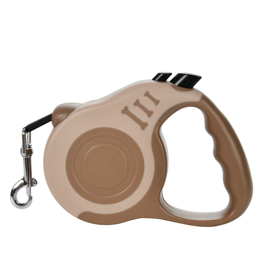 Retractable Durable Nylon Dog Leash for Small to Large Pets (3m/5m)