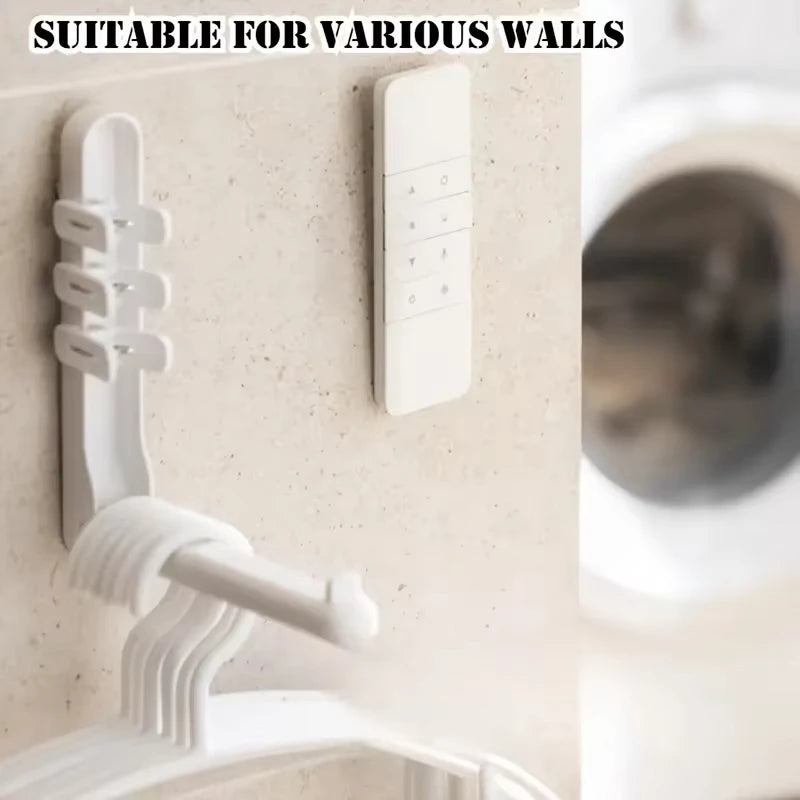 Magnetic Wall Mount Remote Control Holder - No Drill Space-Saving Design