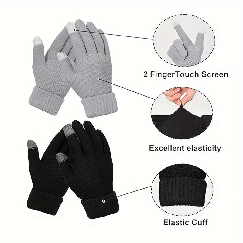 Touch Screen Winter Skiing Gloves for Men and Women