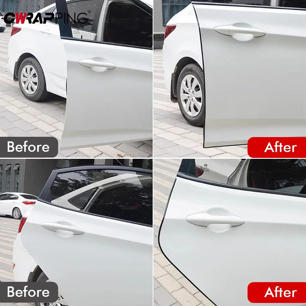 5M Transparent PVC Car Door Edge Scratch Protector Strip