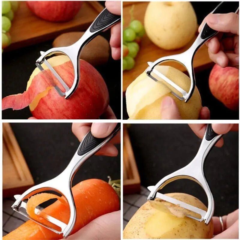 Stainless Steel Multi-function Vegetable and Fruit Peeler
