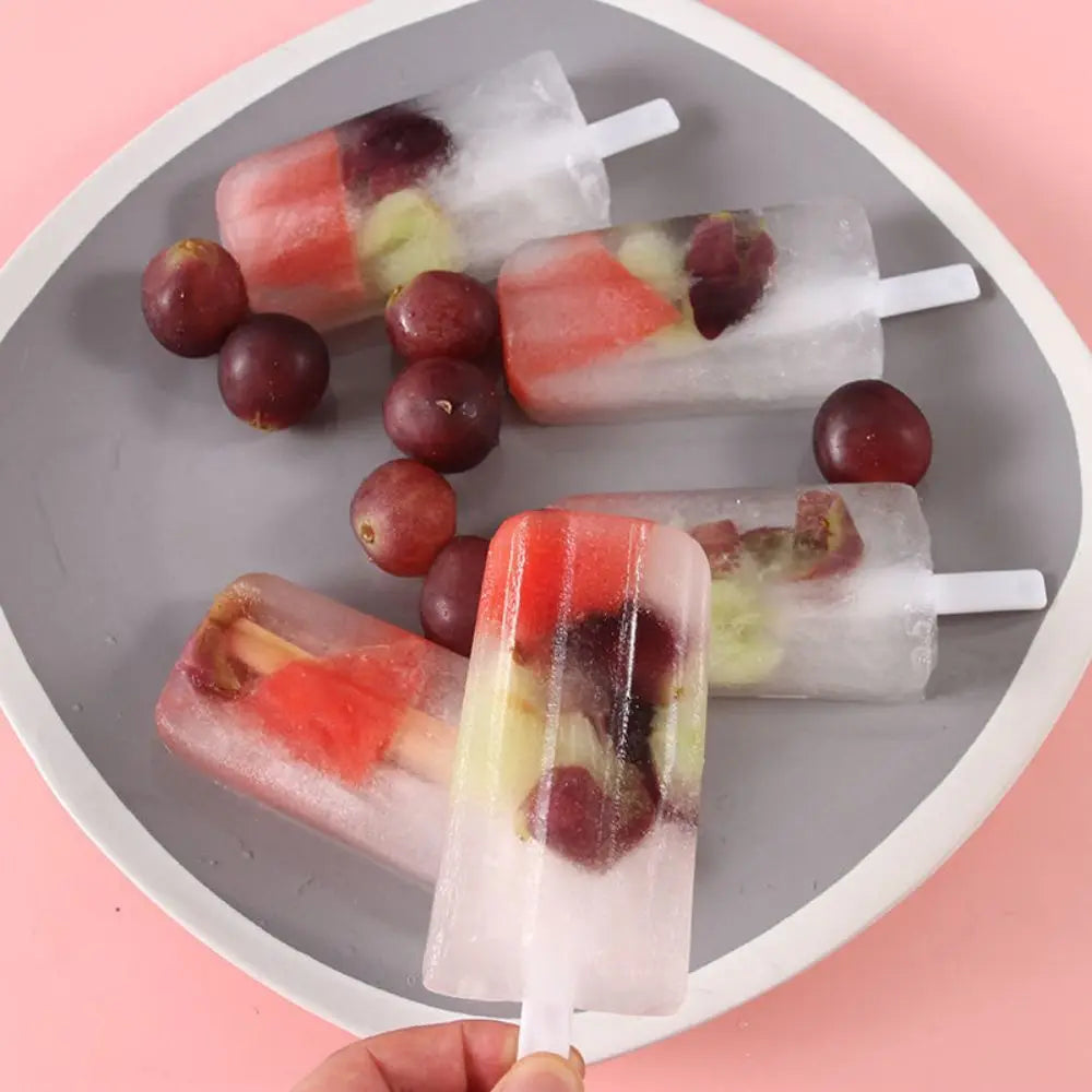 4-Cell Homemade Popsicle Mold with Lid