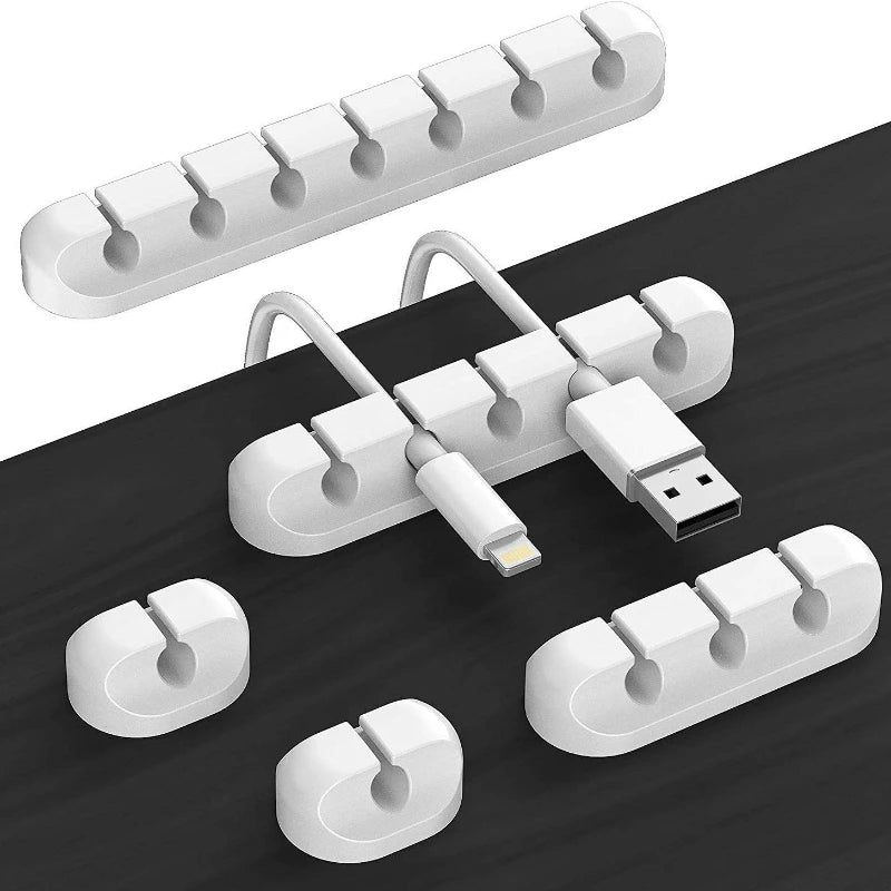 Snap Clip Cable Organizer for Charging and Data Wires