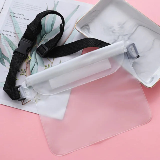 Waterproof Shoulder and Waist Bag for Swimming and Diving