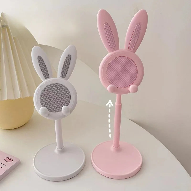 Adjustable Rabbit Desktop Mobile Phone Stand