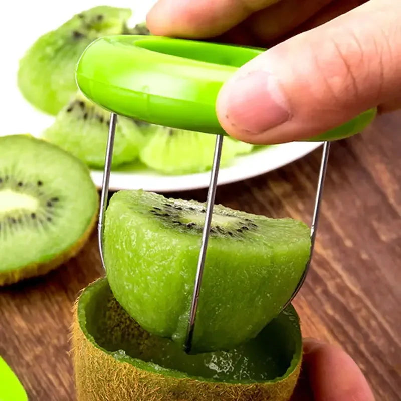 Fast Peel Kiwi Slicer and Fruit Peeler Tool