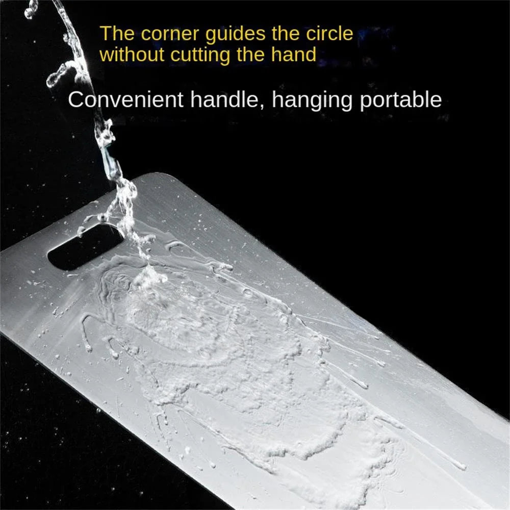 Double-Sided 316 Stainless Steel Thickened Chopping Board