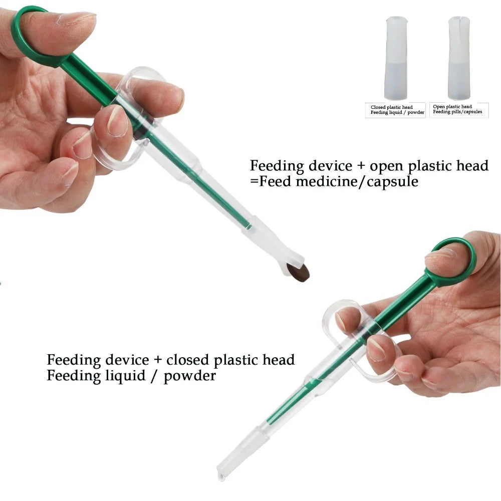 Pet Medicine Feeder Syringe with Soft Tip for Cats and Dogs