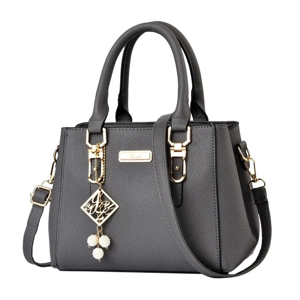 Large Capacity Women's Leather Shoulder Messenger Bag