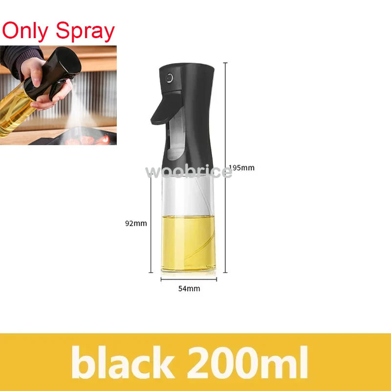 2-in-1 Kitchen Oil Sprayer and Dispenser with Brush