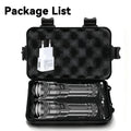 2000LM Tactical LED Flashlight with USB Charging and Zoom Display