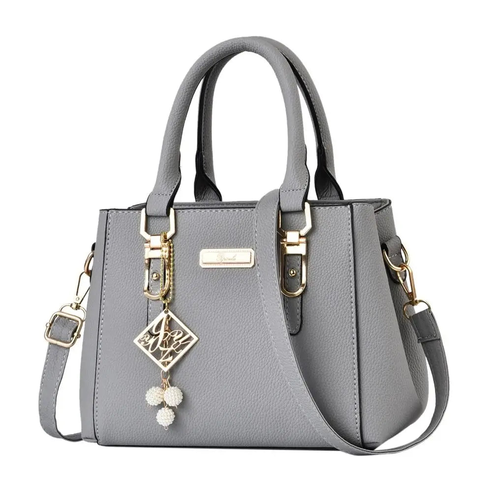 Large Capacity Women's Leather Shoulder Messenger Bag