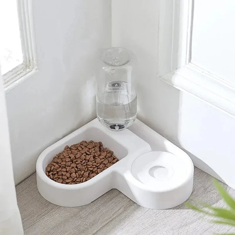 Automatic Moisture-Proof Dual-Use Pet Feeding and Drinking Bowl
