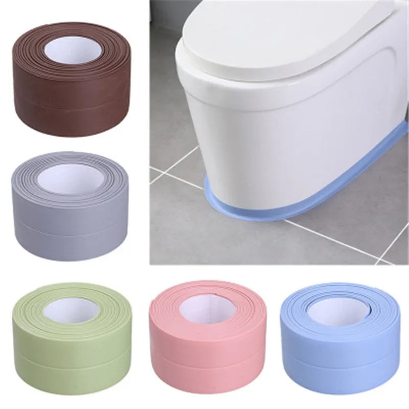 Waterproof PVC Adhesive Sealing Tape for Kitchen and Bathroom Sink Edges