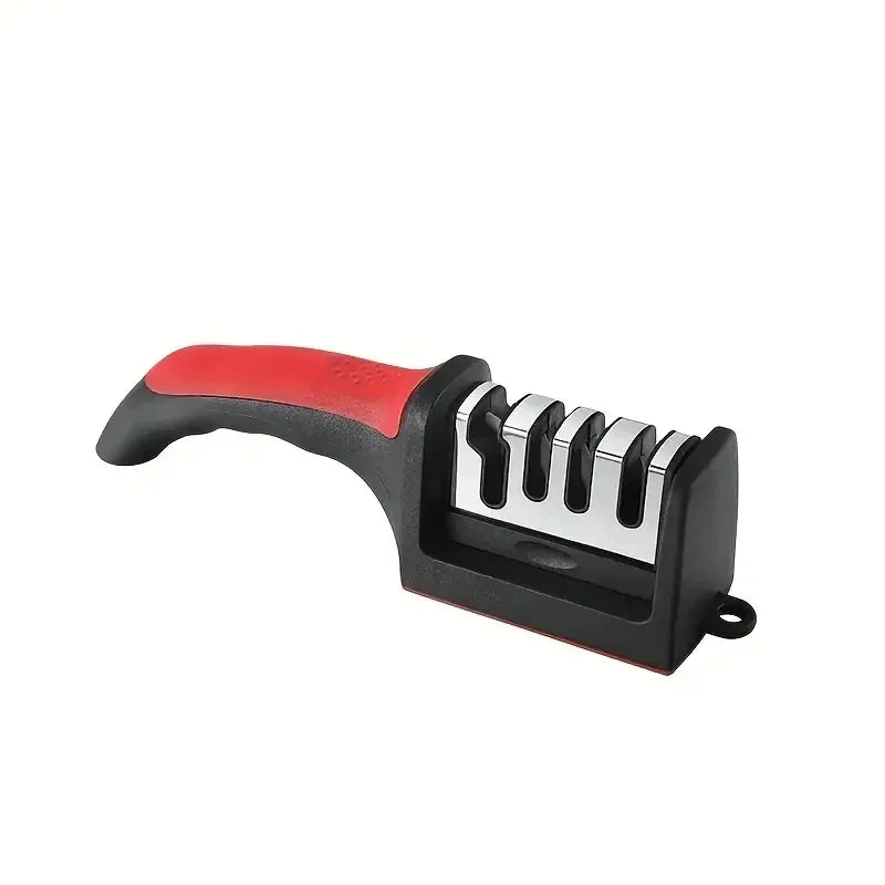 4-Segment Stainless Steel Kitchen Knife Sharpener