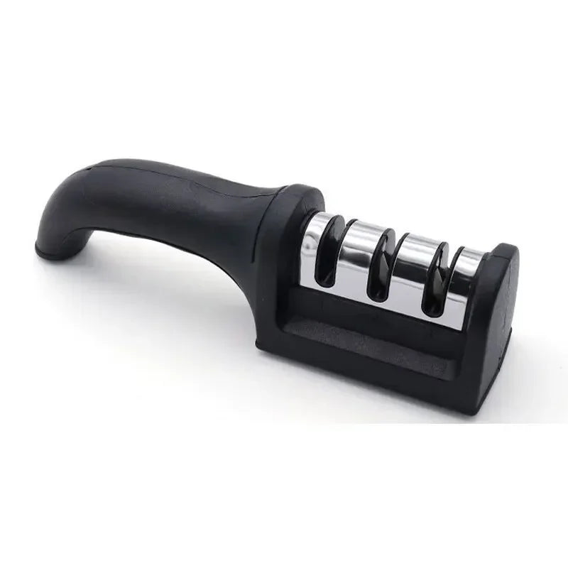 4-Segment Stainless Steel Kitchen Knife Sharpener