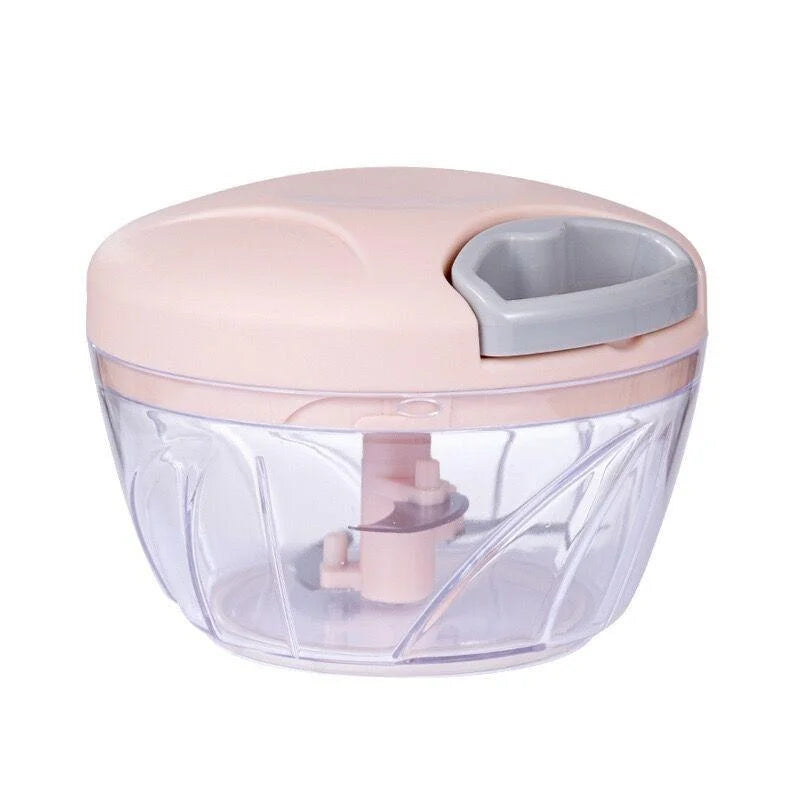 Manual Manual Meat Mincer and Vegetable Chopper with Pull Cord (500/900ML)