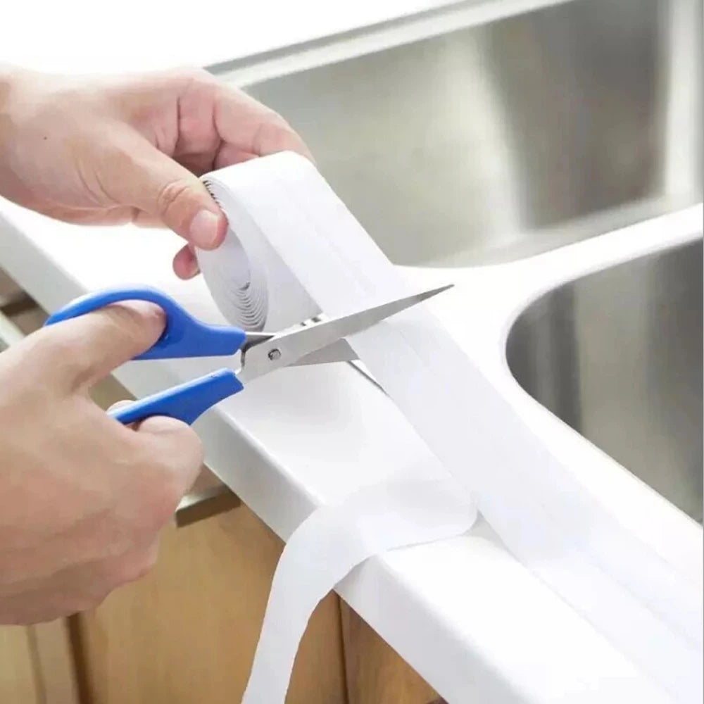 Waterproof PVC Adhesive Sealing Tape for Kitchen and Bathroom Sink Edges