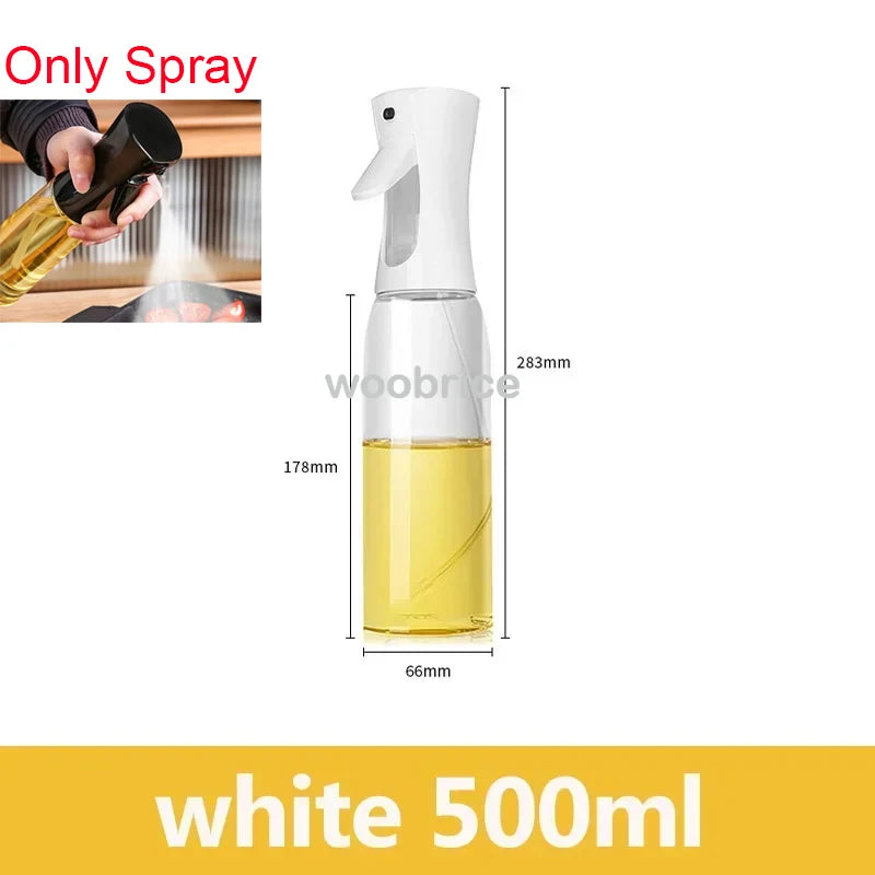 2-in-1 Kitchen Oil Sprayer and Dispenser with Brush