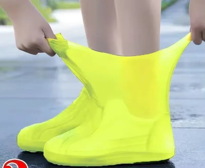 Reusable Waterproof Anti-Slip Silicone Shoe Covers