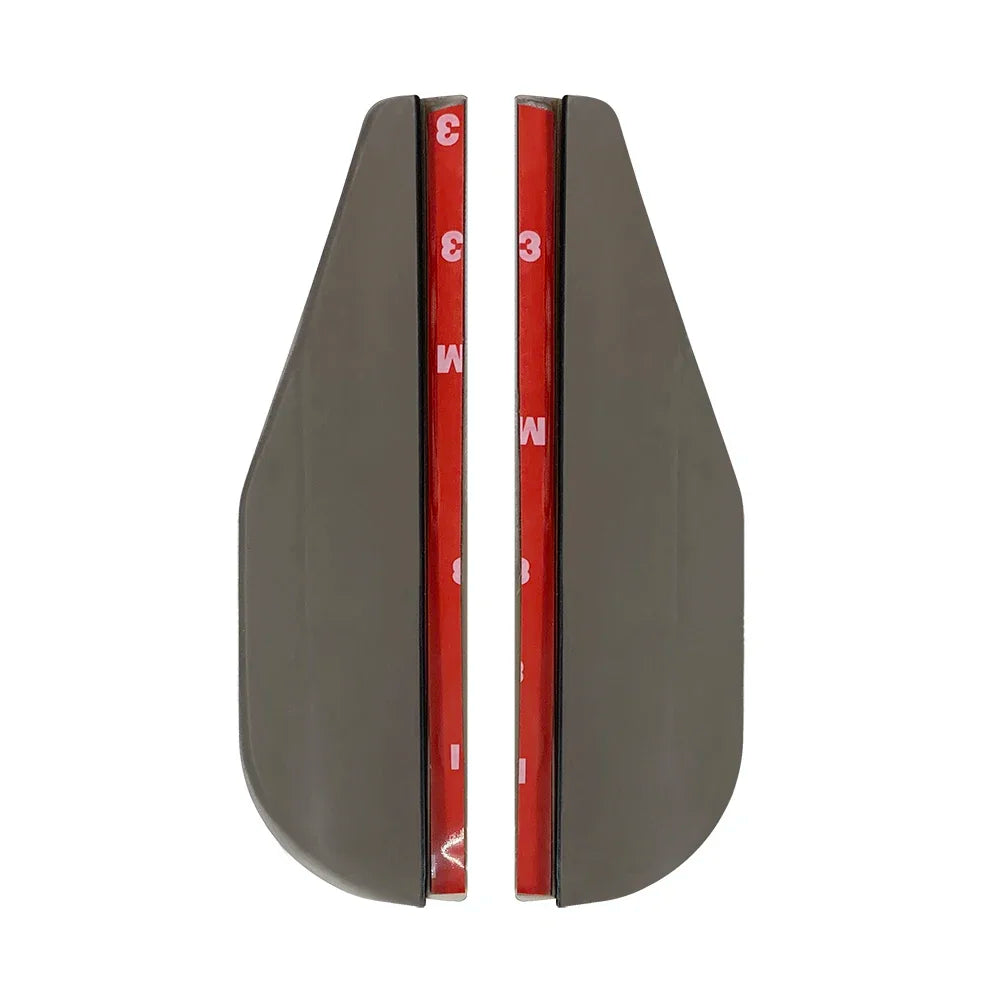 2pcs Carbon Fiber Car Rearview Mirror Rain Eyebrows