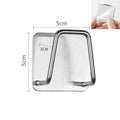 Stainless Steel Adhesive Sink Sponge Holder