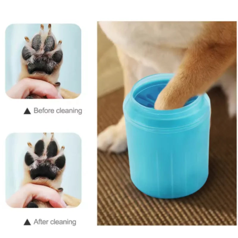 Portable Silicone Dog Paw Cleaner Cup