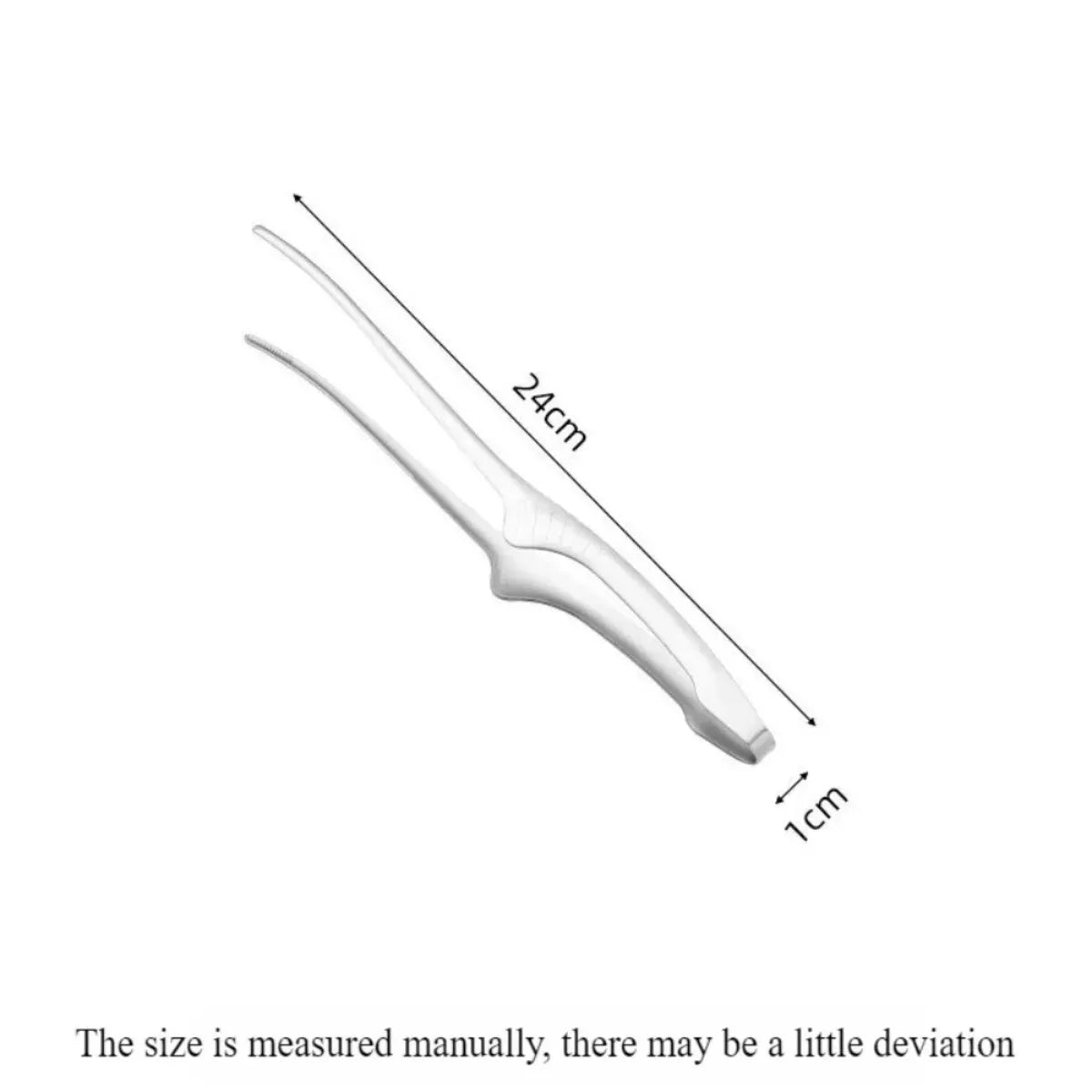 Stainless Steel Non-Slip BBQ Tongs for Serving and Cooking